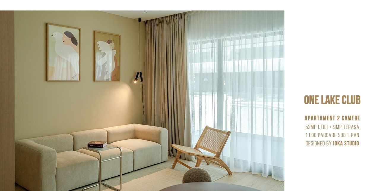 Apartament 2 camere nou| prima închiriere | ONE Lake Club Promenada - Poză 7