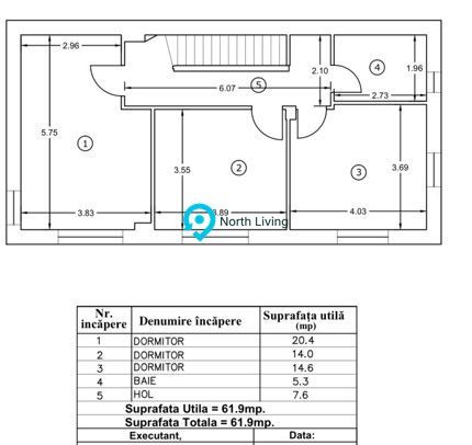 Casă 5 camere Bucureștii Noi | 170 mp | teren 257 mp - Poză 34