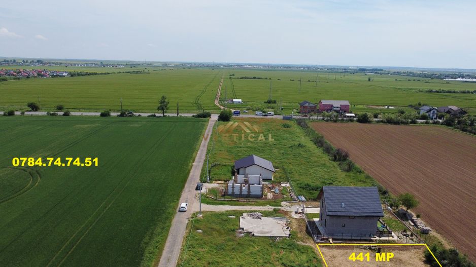Teren 441 mp | gaz si curent | iesire comuna Berceni - Poză 1