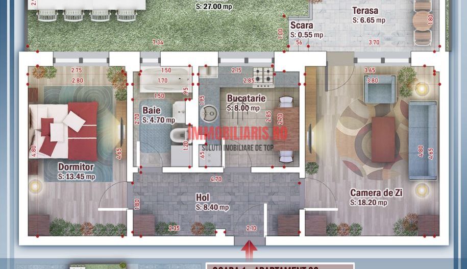 Theodor Pallady - FINALIZAT - Parcare Gratuit - Dezvoltator - Schiță 2