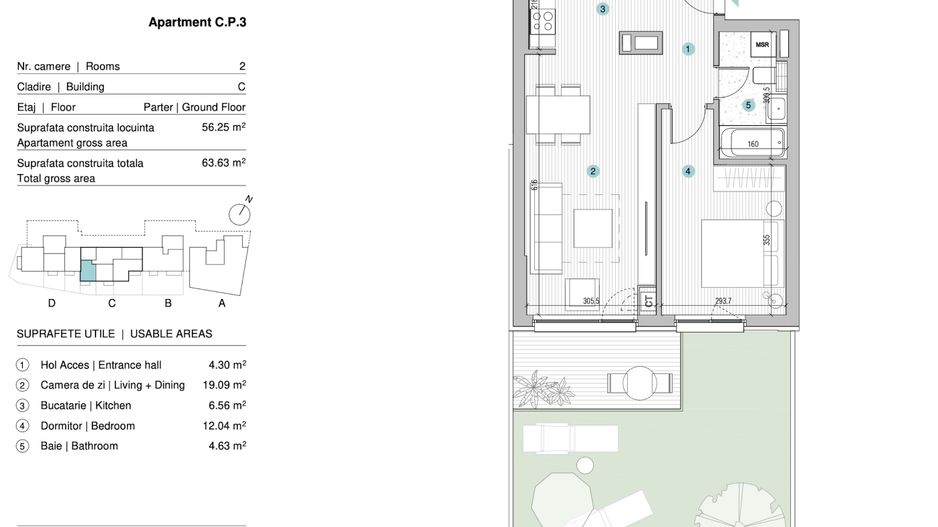 APARTAMENT 2 CAMERE | MOBILAT SI UTILAT PREMIUM | CASA PRESEI - Poză 20