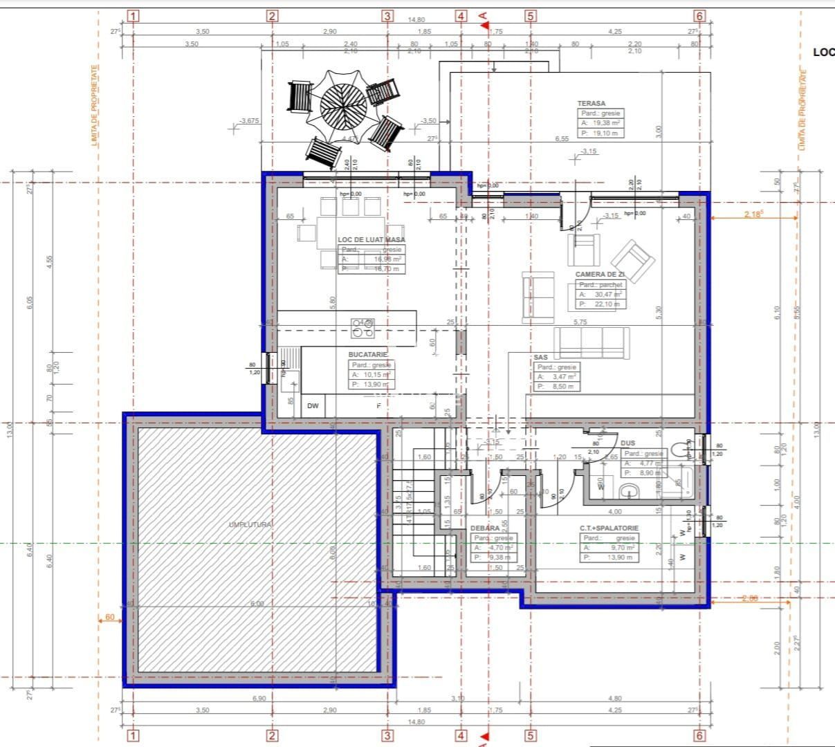 Casa la cheie, Calea Selimbarului, Sibiu - Schiță 10