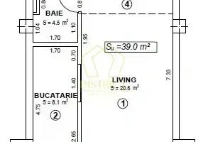COM 0% Apartamente noi cu 1 camera, predare 2027 | Torontalului - Poză 8