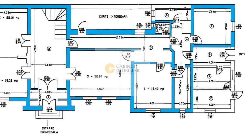 4 camere + vestibul I Parter I Romana - Poză 18