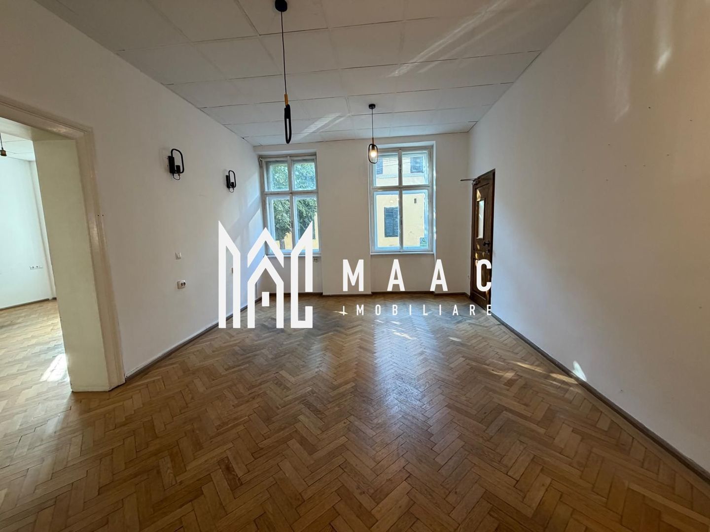Spațiu birouri 3 camere compartimentat | Central, Sibiu | 100 mp - Poză 2