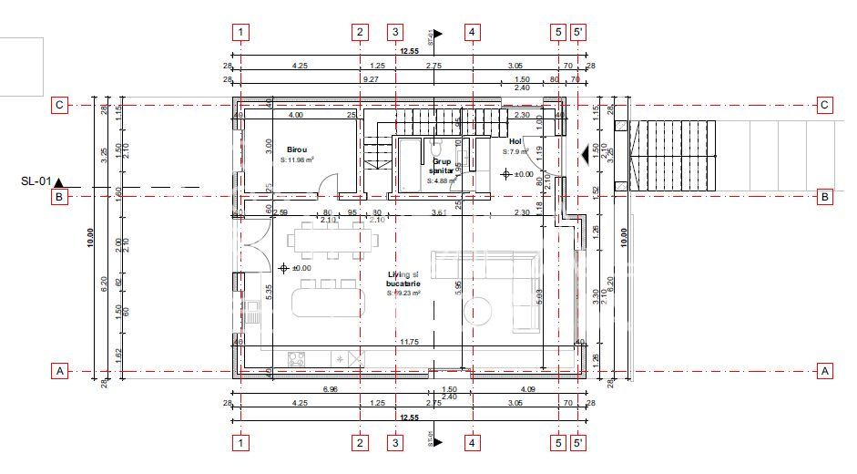 Teren intravilan 720mp cu autorizație, zona bazinul de apă - Schiță 10