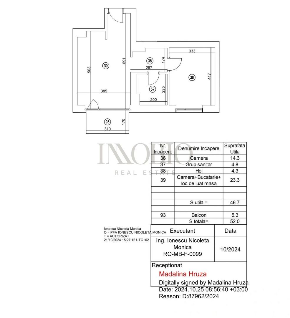 Apartament 2 Camere | Aviatiei Tower - Poză 18
