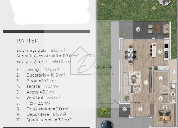 Vila Individuala 5 camere Tunari I Pipera I zona centrala I Premium - Poză 3