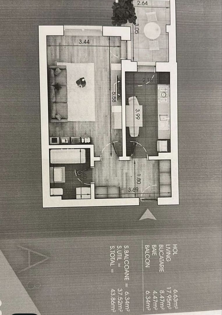 GARSONIERA THEODOR PALLADY, BUCATARIE INCHISA, CENTRALA, COMISION 0% - Poză 7