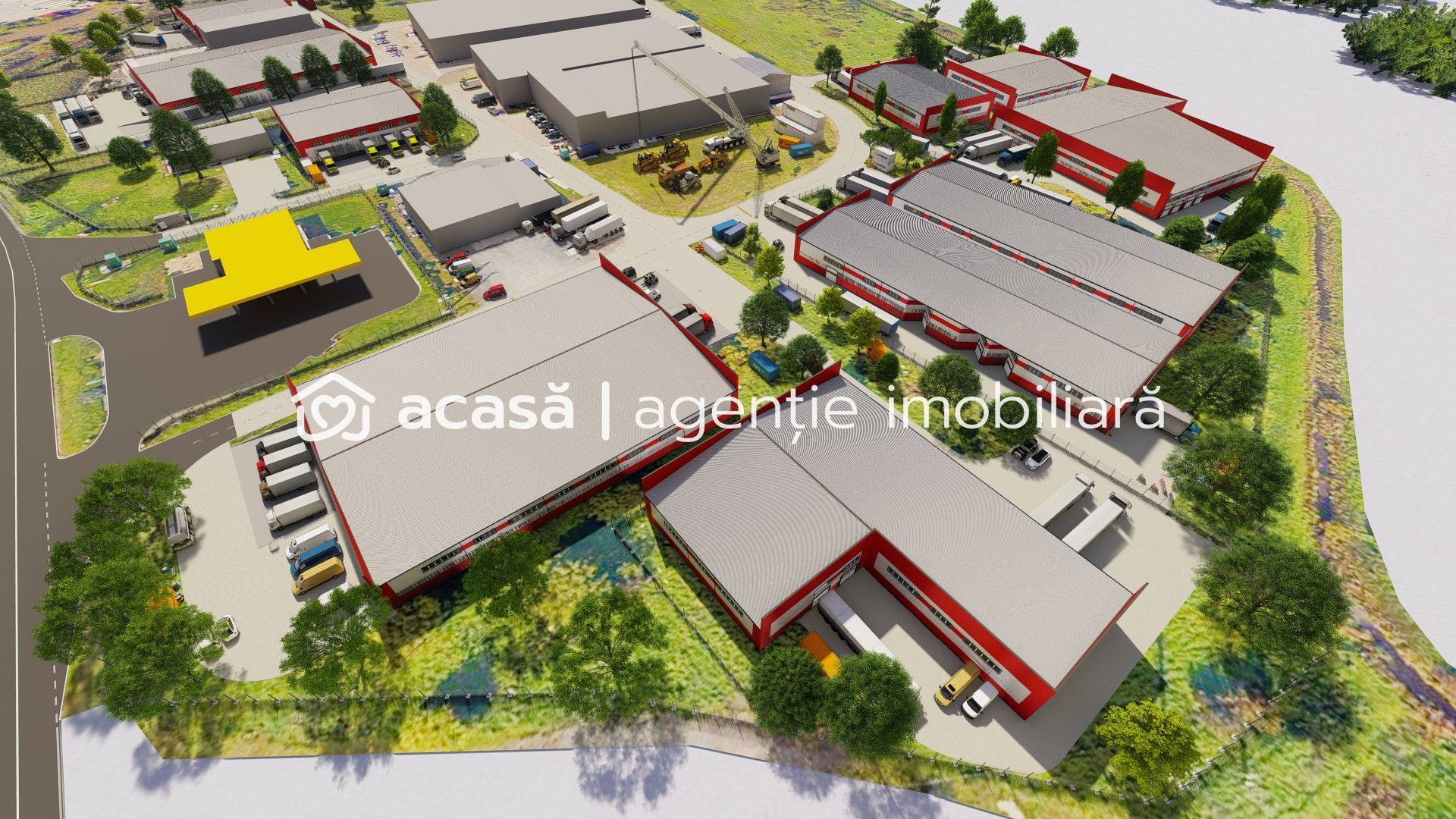 Teren industrial 9000 mp în Parcul Industrial UTA2 Arad - Poză 1