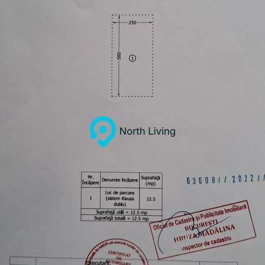 Apartament  3 camere, 75 mp, Onix Park North – Pipera,  LOC PARCARE - Poză 23