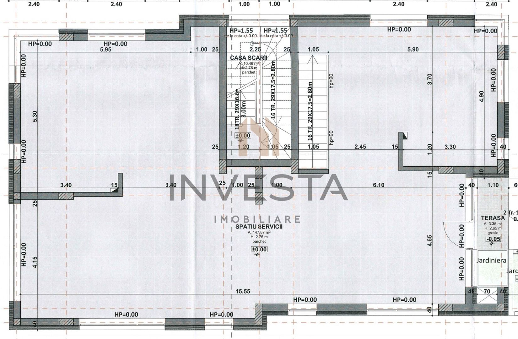 Spatiu comercial pretabil pentru birouri sau clincia mediala! - Schiță 2