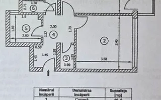 Apartament 2 Camere Șos. Giurgiului - Schiță 13