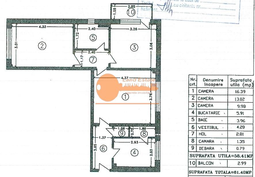 Apartament 3 camere Calea Grivitei - Poză 9