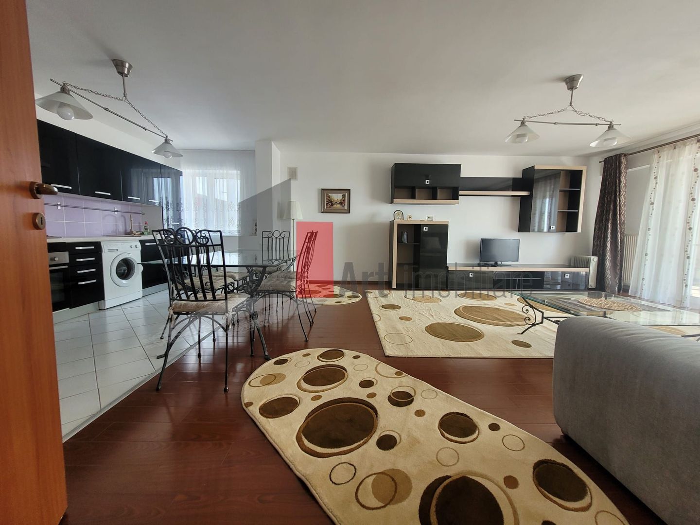 Apartament cu doua camere de inchiriat-Bucurestii Noi-Jiului-cu centrala - Poză 2