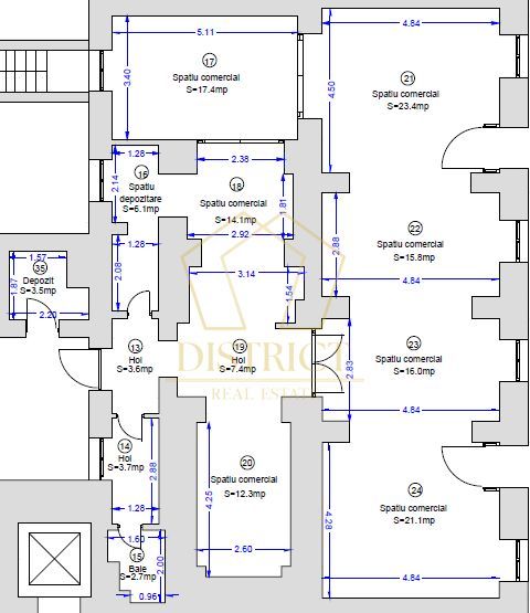 Spatiu comercial SAD 150mp | Iosefin - Schiță 10