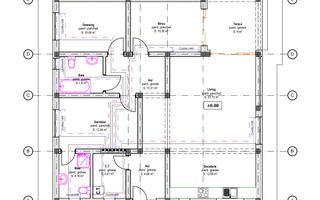 Casa independenta energetic Barnova Cercu, 4 camere, 475 mp teren - Poză 2