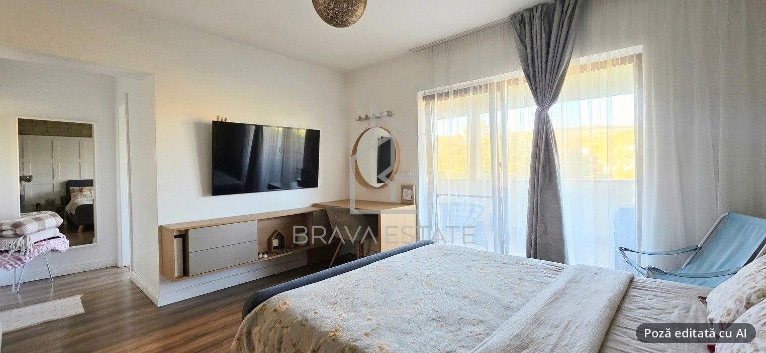 Casă individuală, 4 camere, 3 băi, 150mp, 500mp teren, zona Petrom Baciu - Poză 12