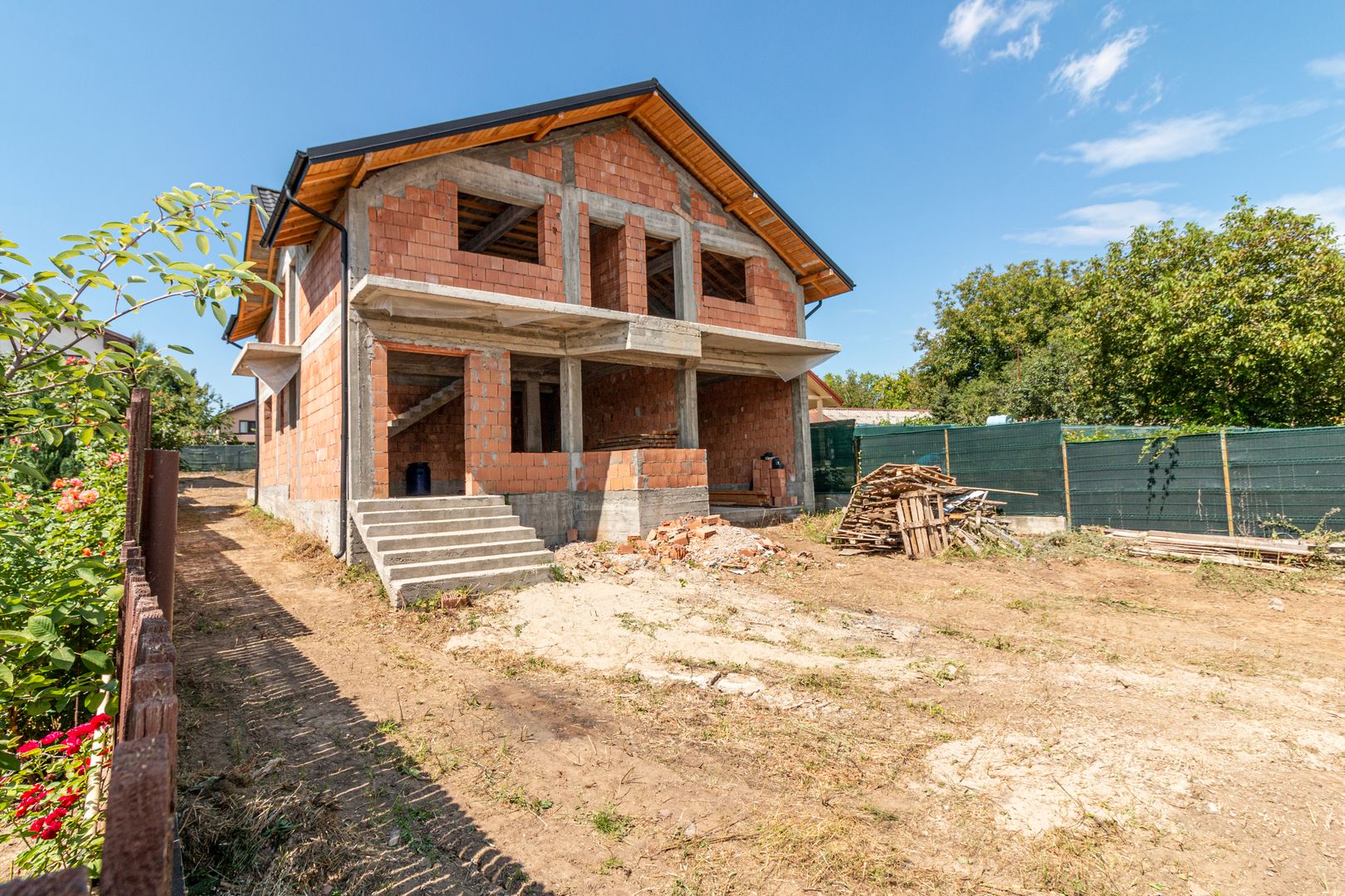 Casa noua de vanzare, Balotesti, aproape de lac, teren 1000mp - Poză 35