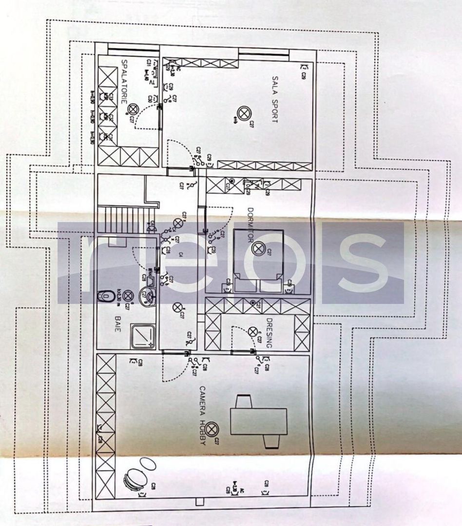 VANZARE CASA PIPERA | 8 DORMITOARE | 310 MP - Schiță 24