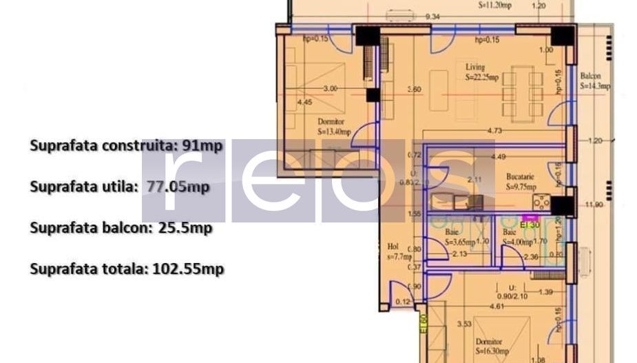 APARTAMENT 3 CAMERE |SISESTI- VATRA NOUA | BALCON 15MP - Poză 10