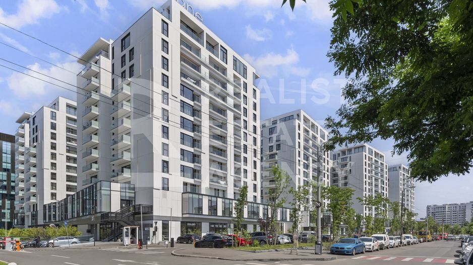 Penthouse Mobilat cu vedere panoramică, 4 camere, One Cotroceni Park - Poză 32