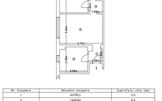 Apartament 3 Camere | Modern Mobilat | Gheorgheni Baita Interservisan - Schiță 18