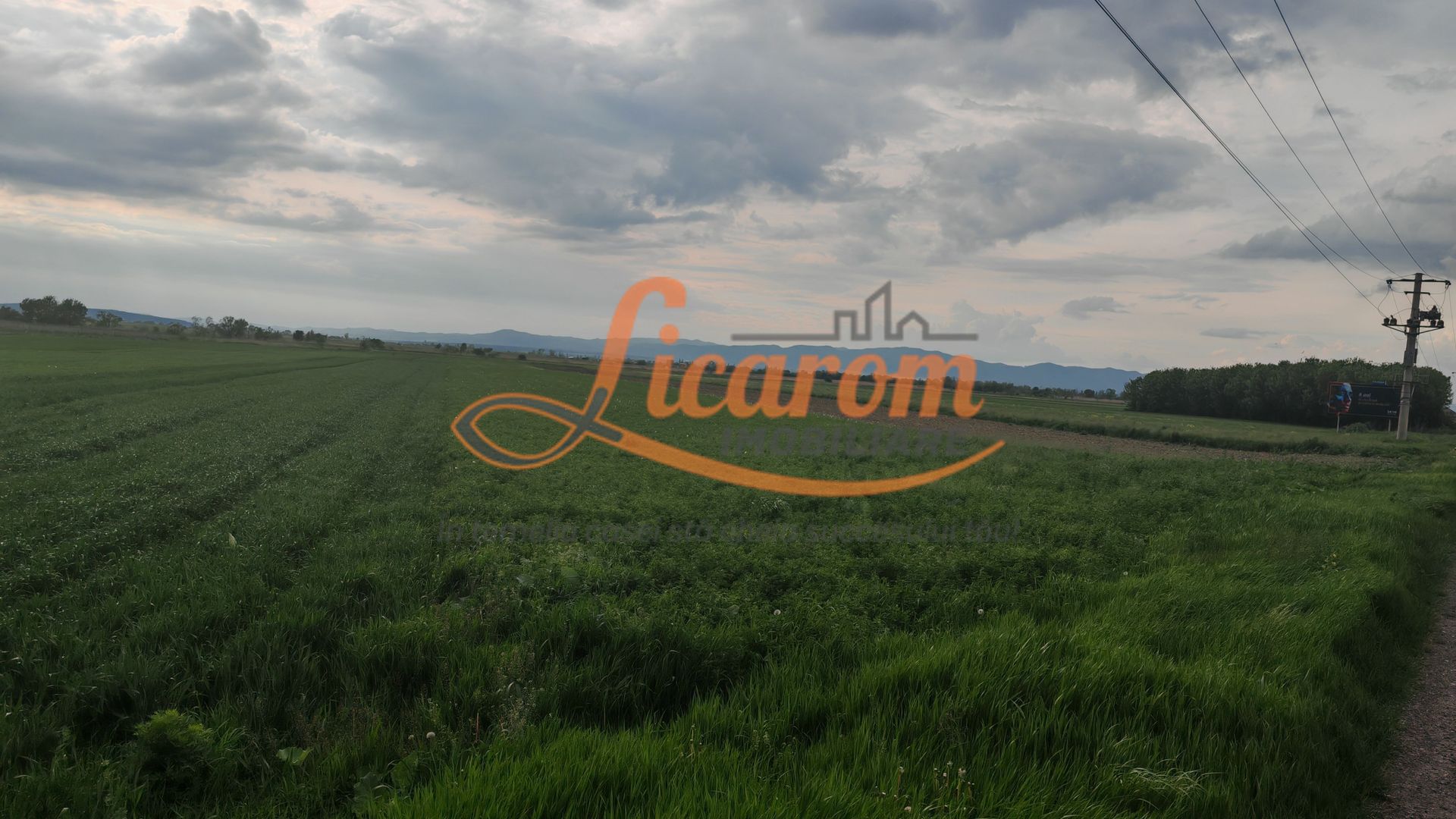 Teren Stupini Calea Feldioarei 4600 mp,21 euro/mp, front asfalt-DN13 - Poză 8
