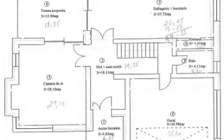 Casa Individuala in Selimbar cu garaj dublu si curte spatioasa - Schiță 13