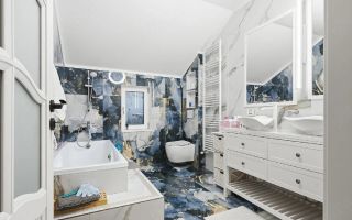 Casă duplex, stil mediteranean, mobilată și echipată, în Valea Adânca, Miroslava - Poză 5