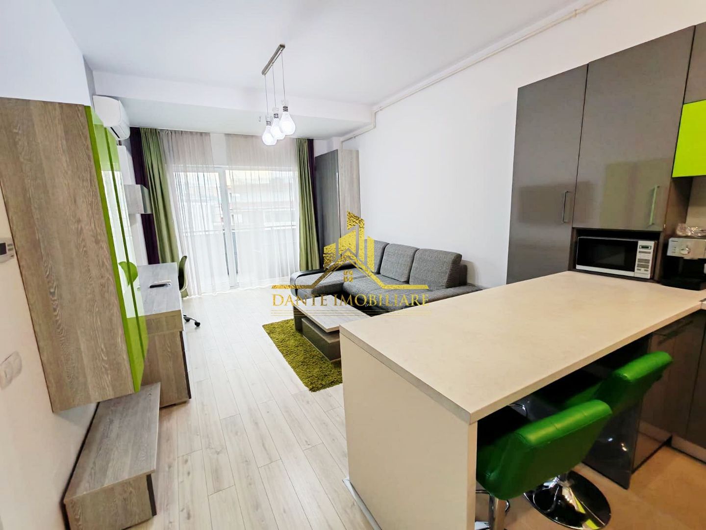 2 camere, mobilat modern, bloc nou, terasa, parcare, Buna Ziua, LIDL - Poză 3