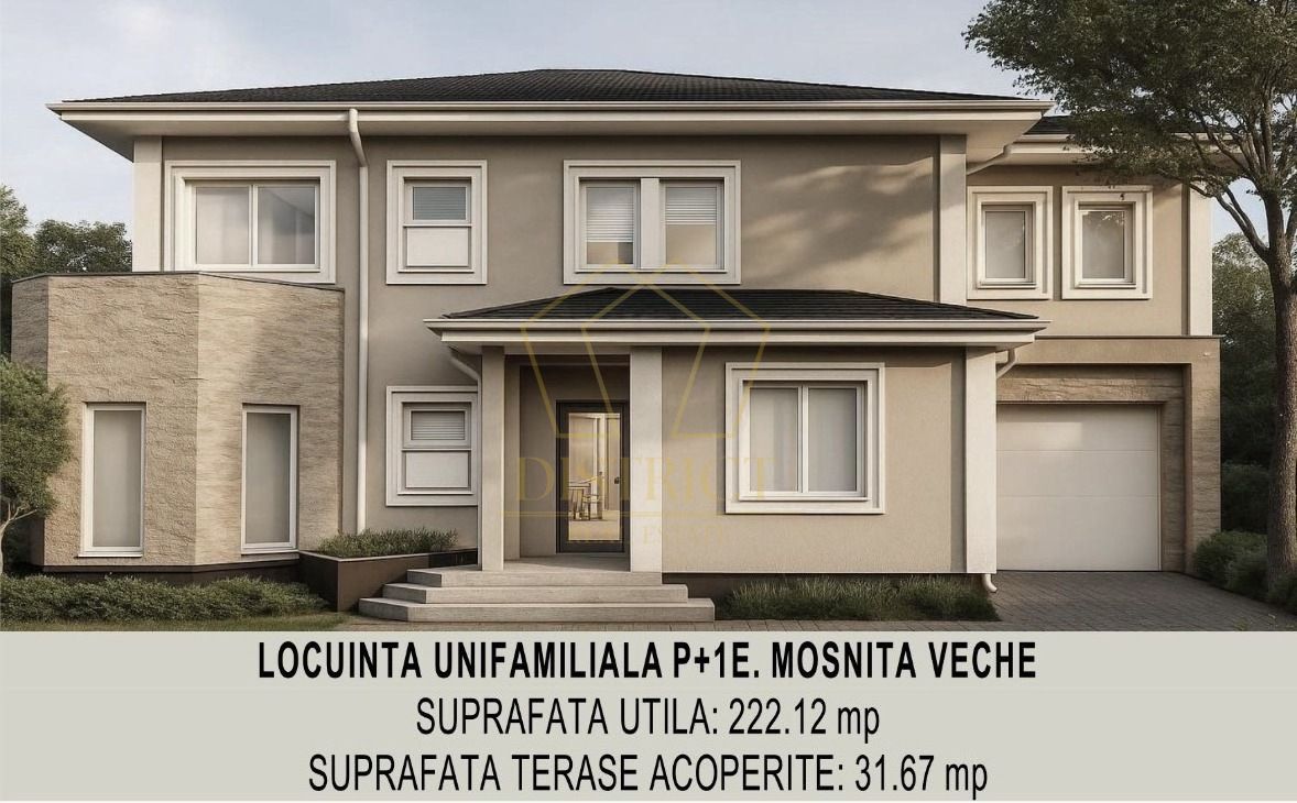 Casa individuala deosebita, cu garaj | Mosnita Veche - Poză 1