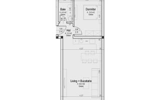 Apartament 2 camere cu grădină proprie de 50 mp - Poză 1