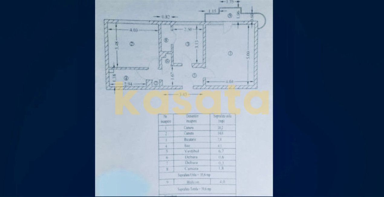APARTAMENT 2 CAMERE | TEI  | DECOMANDAT | BLOC 1986 - Poză 8