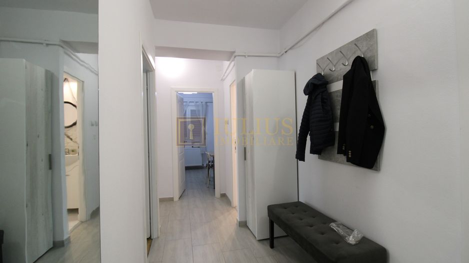 3 camere decomandate, balcon generos de 17 mp, bloc modernizat-Gh Lazăr - Poză 35