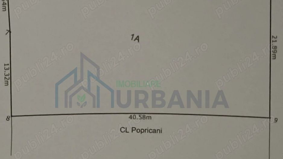 Teren intravilan Cuza Vodă, Popricani, Iași - Poză 3