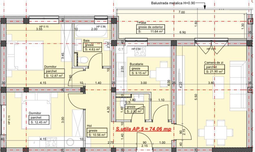 Giroc-Neptun | 3 Camere  | Decomandat | Lift | Disponibil imediat - Poză 12
