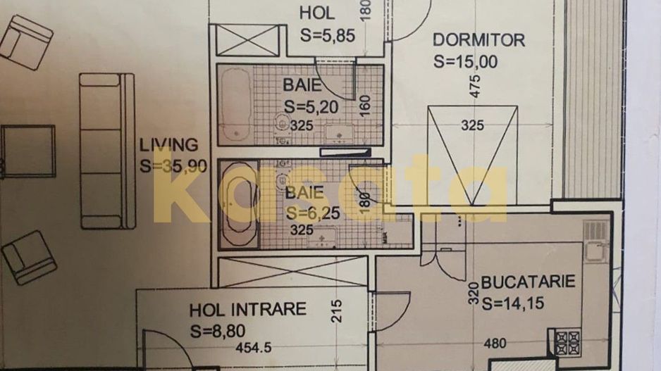 OPORTUNITATE | APARTAMENT 4 CAMERE | MARRIOTT 13 SEPTEMBRIE | PARACARE - Schiță 19