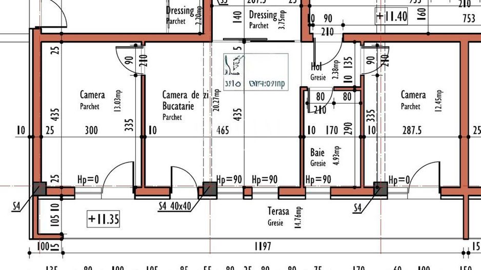 Apartament 2 Camere | 57 Mp | Terasa 14 Mp | Garaj | Romul Ladea - Poză 7