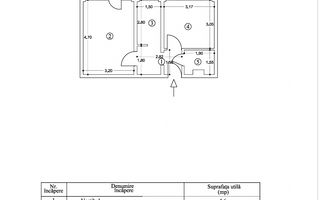 Apartament 2 camere de vânzare – Berceni | 37,1 mp | etaj 4/10 - Poză 8