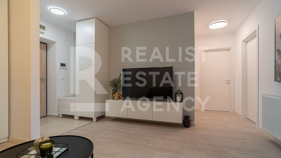 Apartament cu 2 camere + birou, mobilat, parcare și TVA inclus în preț - Poză 3