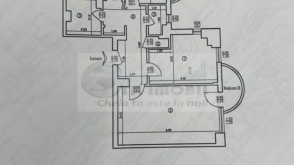 Apartament cu 3 camere decomandat, 2 bai - Nicolina - Etaj intermediar - Poză 10