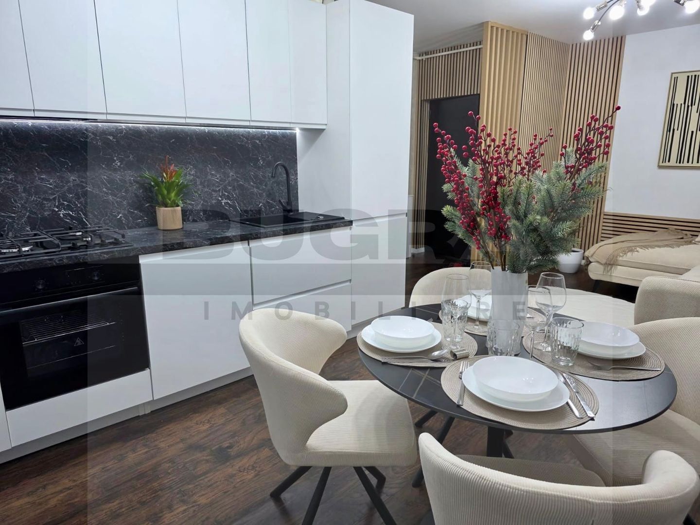 Apartament 3 camere, 59 mp, parcare, TOTUL NOU, zona Mega Image - Poză 4