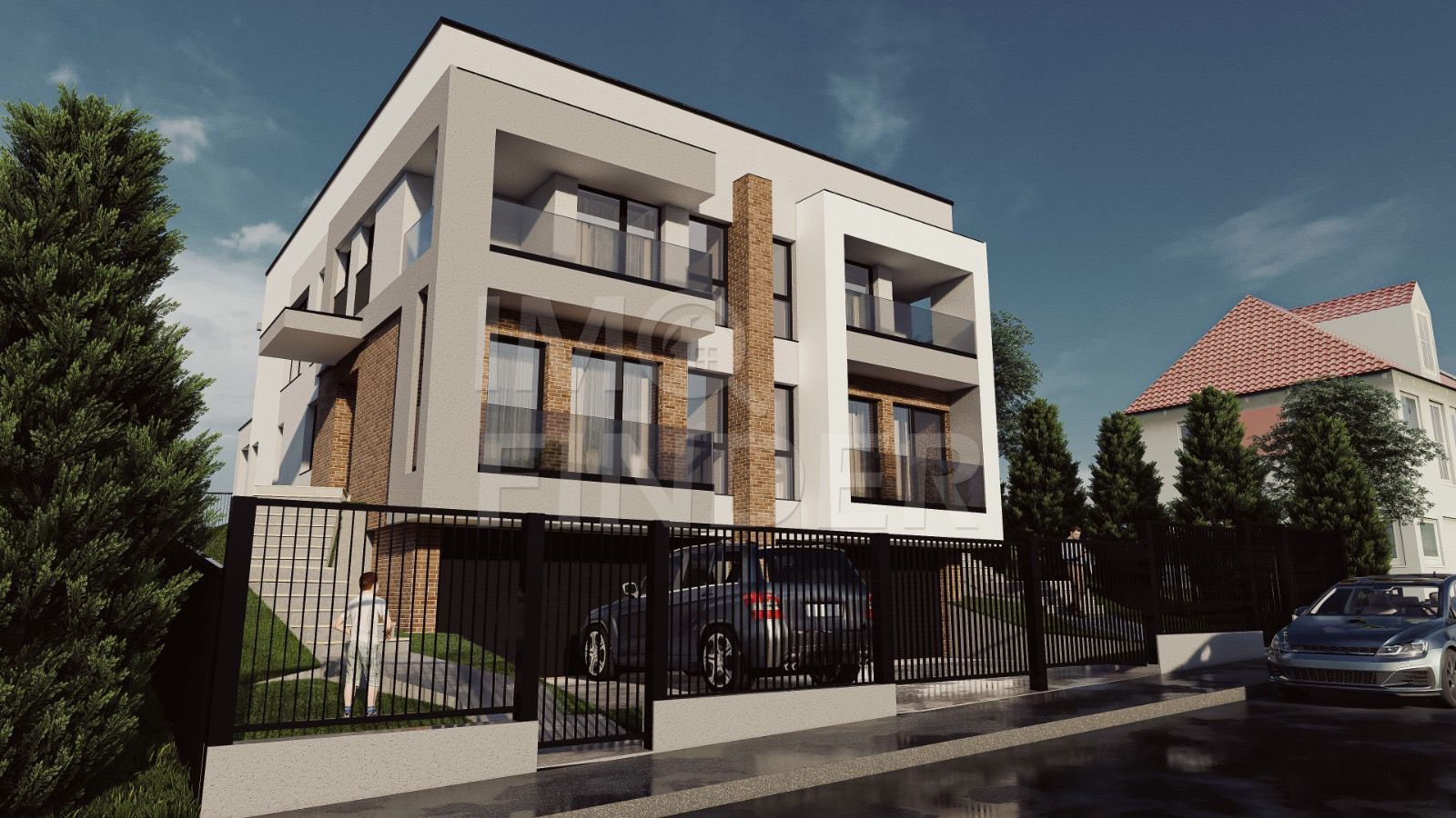 Vanzare casa tip duplex, Borhanci, 176 mp , 260 mp teren - Poză 3