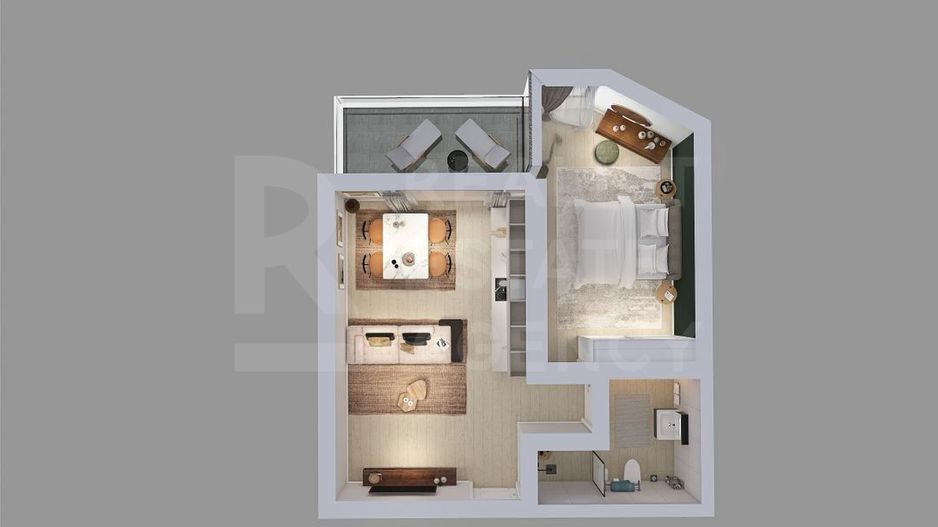 Vânzare, apartament cu 2 camere, Meraki Resort&SPA, Constanța - Poză 15