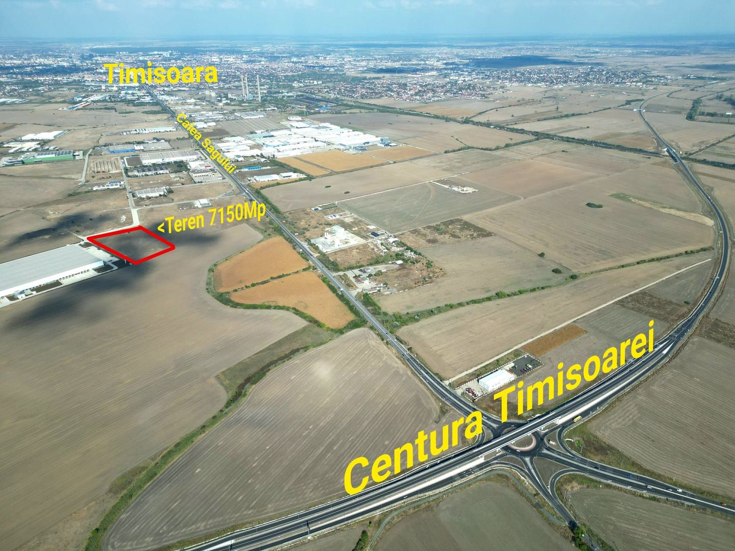 Teren industrial cu acces la centura - Poză 2