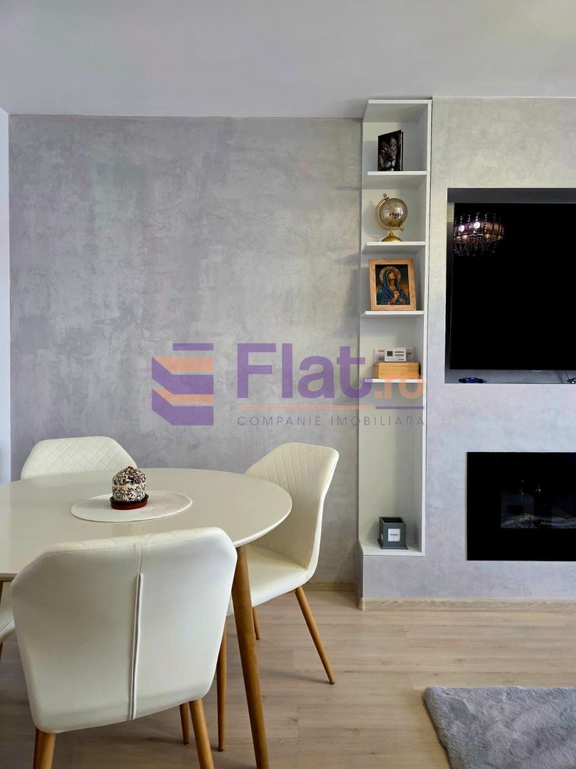 Apartament cu 2 camere de vânzare - 53 mp, complet mobilat și utilat - Poză 2