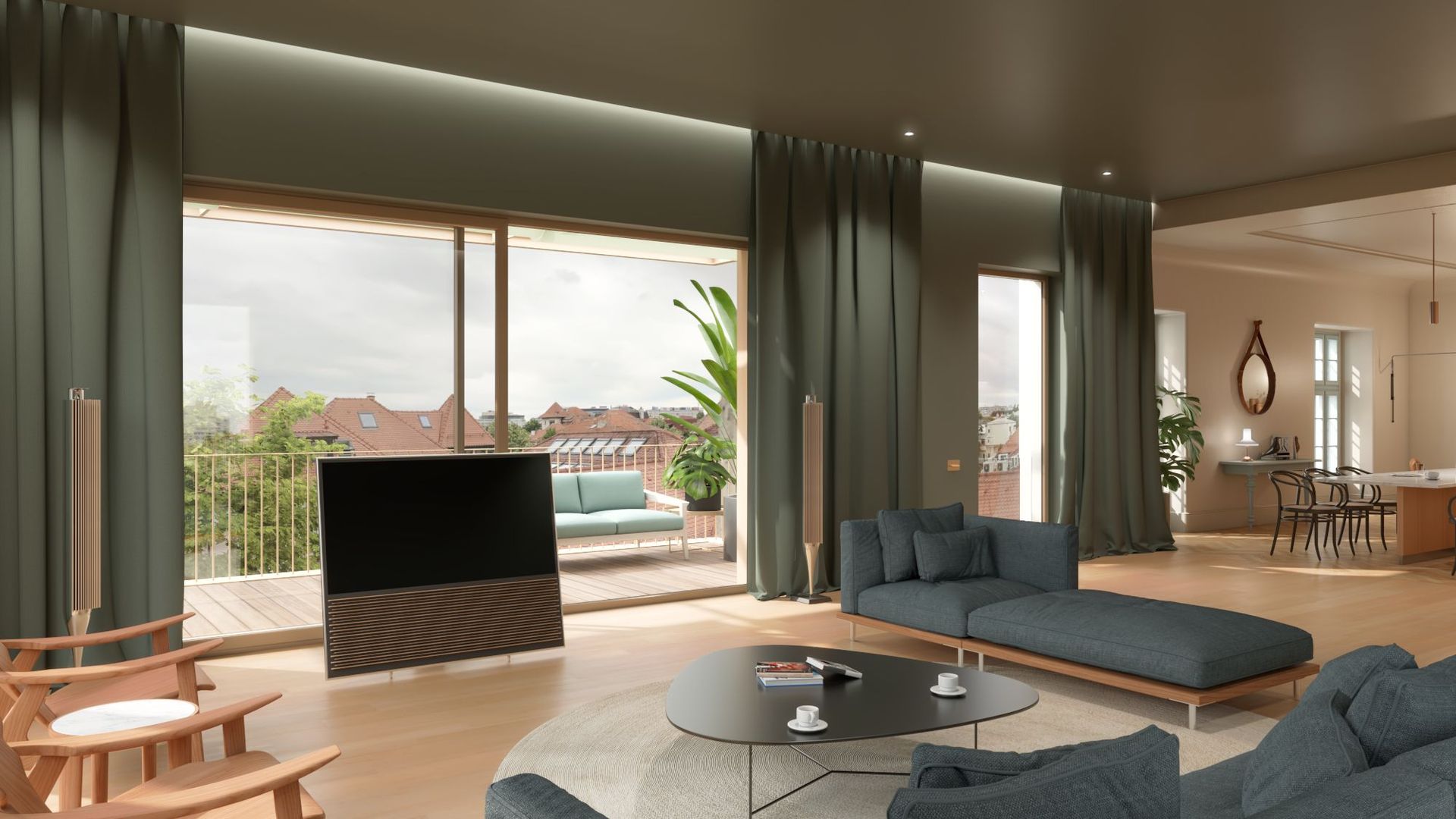 O reședință care nu cere atenție. O primește.  Penthouse – LONDRA 38 - Poză 5