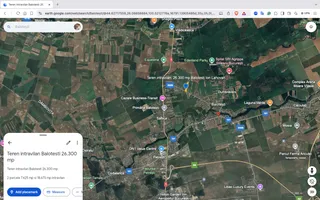 Teren intravilan 26.300 mp Saftica Balotesti - PUZ în lucru - Poză 12