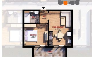 STUDIO - DORMITOR SEPARAT, FINISAJE PREMIUM, PREDARE IUNIE, COMIS 0% - Poză 6